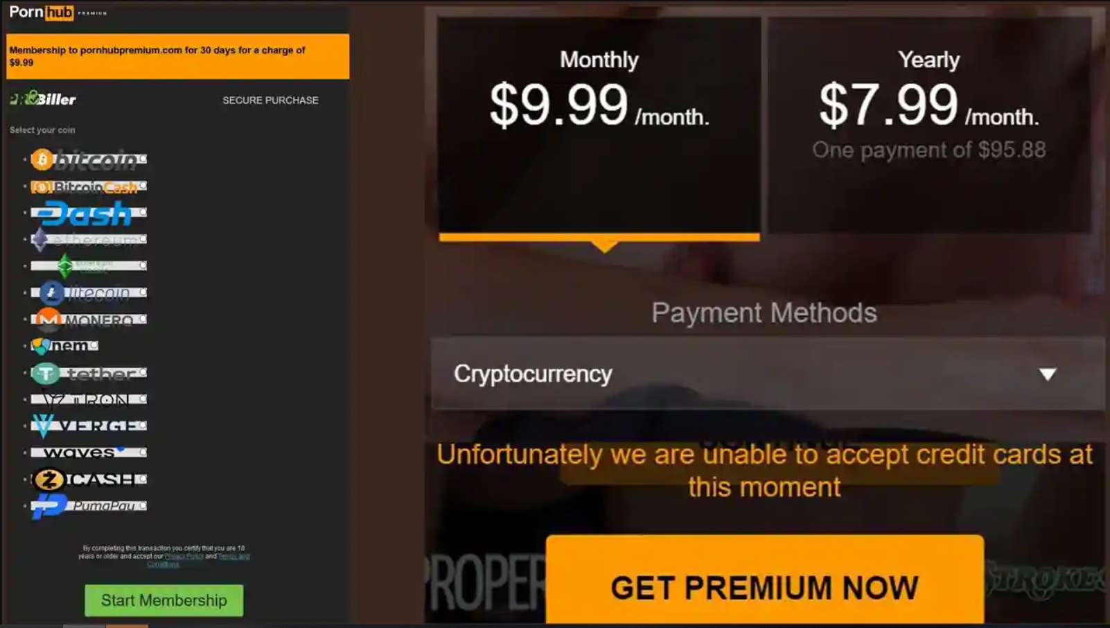 how to buy pornhub premium with bitcoin , how to vr pornhub